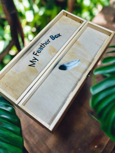 Natures Hideaway Feather Box