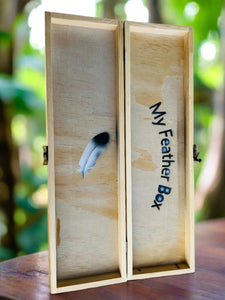 Natural Beauty Feather Box