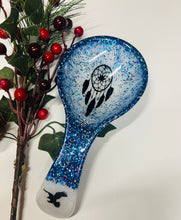 Load image into Gallery viewer, Blue Pearl Dream Catcher Spoon Rests