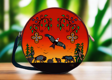 Load image into Gallery viewer, Drum Bags - Seven Grandfather Teachings 14&quot;