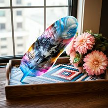 Load image into Gallery viewer, Feather Tray - Wolf Moon