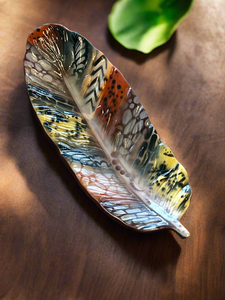 Feather Tray - Tribal Feather