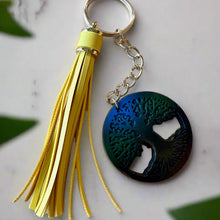 Load image into Gallery viewer, NEW Mocs N More - Tree of Life Keychain or Purse Tassel