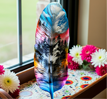 Load image into Gallery viewer, Feather Tray - Wolf Moon