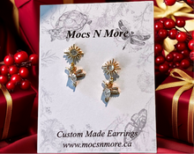 Load image into Gallery viewer, Mocs N More Earrings - Hummingbird Sun
