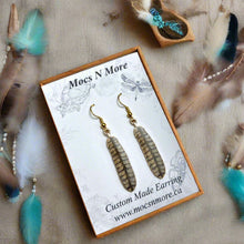 Load image into Gallery viewer, NEW Mocs N More Earrings -Tribal Feathers Wisdom