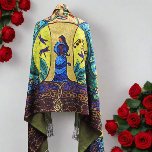 Eco Shawls - Strong Earth Woman