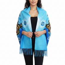 Load image into Gallery viewer, Eco Shawls - Medicine Turtle