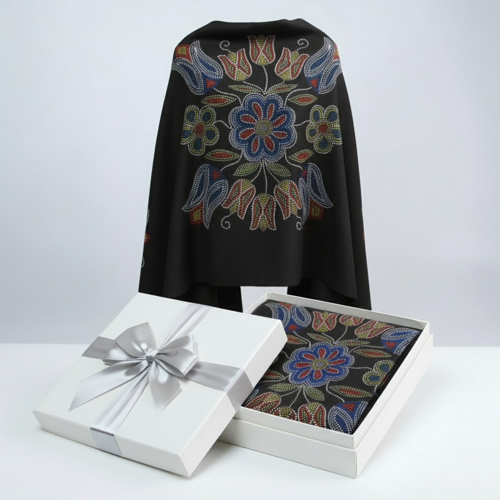 Eco Shawls - Silver Threads