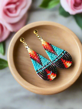 Load image into Gallery viewer, Mocs N More Earrings -  Sunrise Earrings