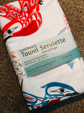 Load image into Gallery viewer, Bath Towels - Garden of Hummingbird