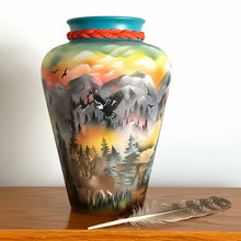 Load image into Gallery viewer, Decorative Ceramic Vase - Call of the Wild
