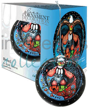 Load image into Gallery viewer, New Indigenous Glass Ornaments - Blessed