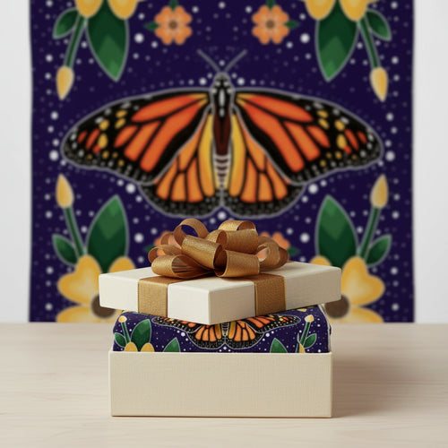 New Fleece Blanket - Monarch Butterfly