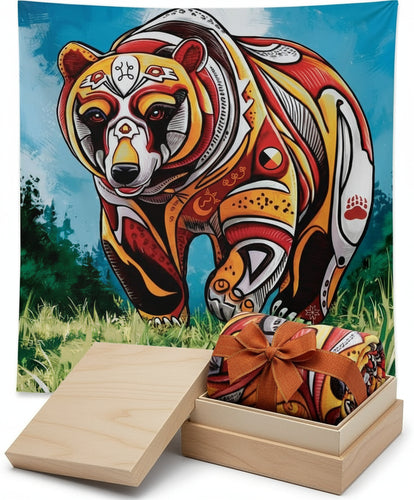 New Fleece Blanket - Spirit Bear