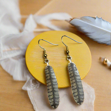 Load image into Gallery viewer, NEW Mocs N More Earrings -Tribal Feathers Wisdom