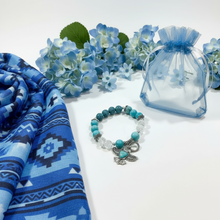 Load image into Gallery viewer, Mocs N More Totem Bracelets - Turquoise Thunderbird