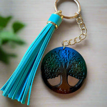 Load image into Gallery viewer, NEW Mocs N More - Tree of Life Keychain or Purse Tassel