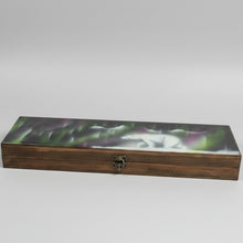 Load image into Gallery viewer, Spirit of the North — Polar Bear Aurora Keepsake Box