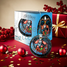 Load image into Gallery viewer, New Indigenous Glass Ornaments - Blessed