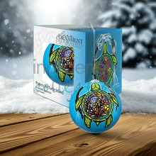 Load image into Gallery viewer, New Indigenous Glass Ornaments - Prayers for Turtle Island
