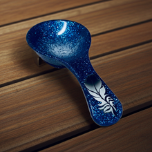 Load image into Gallery viewer, Blue Pearl Feather Spoon Rests