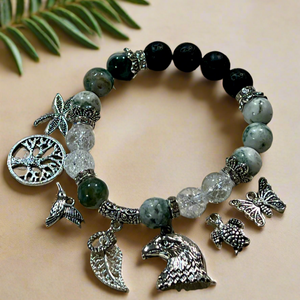 Mocs N More Totem Bracelets - Tree Agate