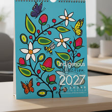 Load image into Gallery viewer, Wall - Calendar 2027 Jeffrey Red George