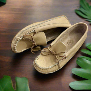 Men's Smooth Moose Hide Moccasins