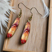 Load image into Gallery viewer, NEW Mocs N More Earrings -Tribal Feathers Joyful Heart