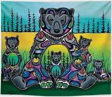 Load image into Gallery viewer, New Fleece Blanket - Bear Medicine