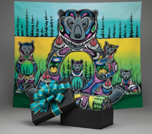 New Fleece Blanket - Bear Medicine