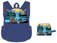 Load image into Gallery viewer, Foldable Indigenous Designed Backpacks - One Last Swim