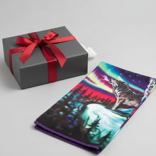 Load image into Gallery viewer, Tea Towels- Sky Dance Wolf Song