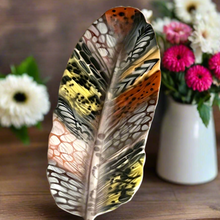 Load image into Gallery viewer, Feather Tray - Tribal Feather