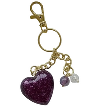 Load image into Gallery viewer, Violet Whispers Keychain