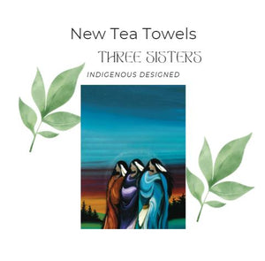 Tea Towels- Indigenous Design Three Sisters