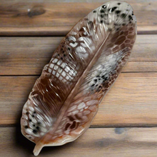 Load image into Gallery viewer, Feather Tray - Spotted Feather