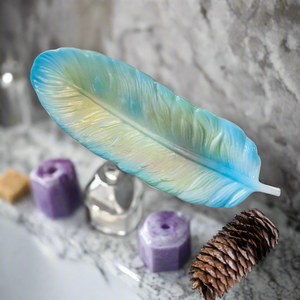 Feather Tray - Rainbow Colors