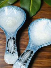 Load image into Gallery viewer, NEW Blue Ice Feather Spoon Rest