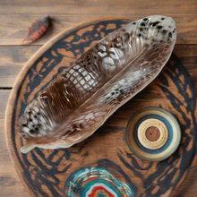 Load image into Gallery viewer, Feather Tray - Spotted Feather