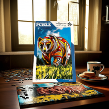 Load image into Gallery viewer, Art Puzzles Available - Spirit Bear