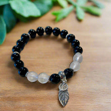 Load image into Gallery viewer, Mocs N More - Men&#39;s Totem Bracelet Feather