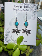 Load image into Gallery viewer, Mocs N More Earrings - Beautiful Dragonfly