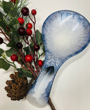 Load image into Gallery viewer, Blue Pearl Feather Spoon Rests