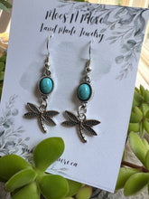 Load image into Gallery viewer, Mocs N More Earrings - Beautiful Dragonfly