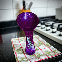 Load image into Gallery viewer, Fancy Feather Spoon Rest in Violet