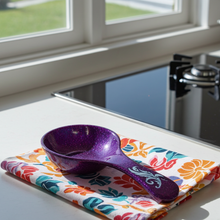 Load image into Gallery viewer, Fancy Feather Spoon Rest in Violet