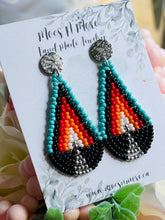 Load image into Gallery viewer, Mocs N More Earrings - Fire Dangle