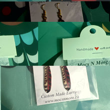 Load image into Gallery viewer, NEW Mocs N More Earrings -Tribal Feathers Harmony